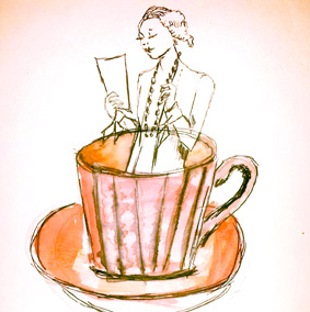 Girl in a Cup